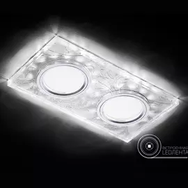 Светильник Ambrella light S234/2 W/CH/WH
