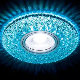 Светильник Ambrella light s333 bl/cld mr16+3wled cold