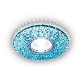 Светильник Ambrella Light s333 bl/wh хром/лазурный/mr16