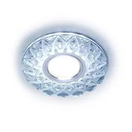 Светильник Ambrella Light s375 cl/fr прозрачный/матовый gu5.3