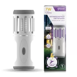 Светильник антимоскитный Gauss Mosquito, 7Вт, 3AA