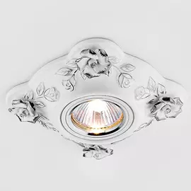 Светильник белый хром керам Ambrella light D5504 W/CH