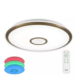 Светильник Citilux cl70383rgb бронза led с пду