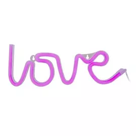 Светильник декоративный Старт neon love 3хaa