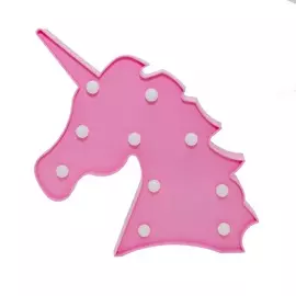 Светильник декоратный Старт единорог розовый 2aa