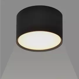 Светильник Elvan led накладной черный 2337-6w-4000-bk