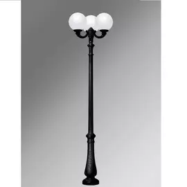 Светильник Fumagalli nebo/globe 300 3l черный опальный