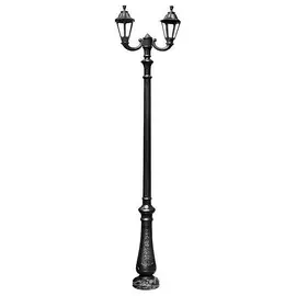 Светильник Fumagalli nebo ofir/rut 2l черный прозрачный