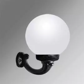 Светильник Fumagalli ofir/globe 300 черный опальный