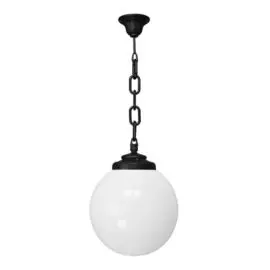 Светильник Fumagalli sichem/globe черный опальный