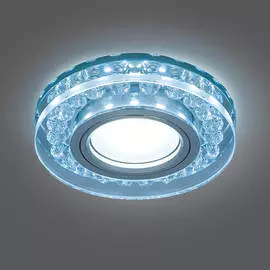 Светильник Gauss Backlight BL045 Кругл. Кристалл/Хром, Gu5.3, LED 4100 K