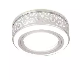 Светильник Gauss Backlight BL090 Круглый, Белый/Белый, цоколь Gu5.3, 3W, LED, 3000K