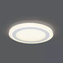 Светильник Gauss Backlight BL118 Кругл. 12+4W, LED 3000K, 960лм,190х31мм,170, 1/20