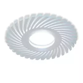 Светильник Gauss Backlight BL133 Кругл./узор. Белый, цоколь Gu5.3, 3W, LED, 4000K