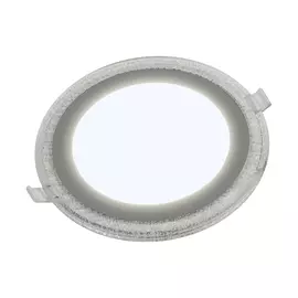 Светильник Gauss Bubbles BL318 круглый 12+4W, LED 3000K, 1200lm, 193х31мм