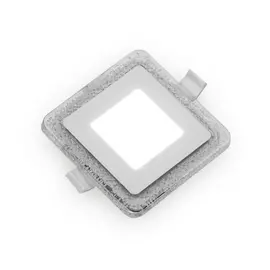 Светильник Gauss Bubbles BL320 квадратный 3+3W, LED 3000K, 350lm, 103x103мм