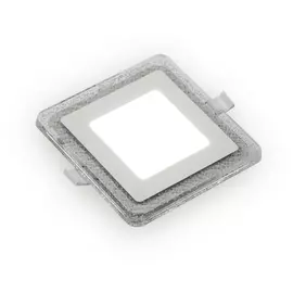 Светильник Gauss Bubbles BL322 квадратный 6+3W, LED 3000K, 540lm, 143x143мм