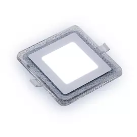 Светильник Gauss Bubbles BL323 квадратный 6+3W, LED 4000K, 540lm, 143x143мм