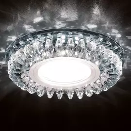 Светильник хром/прозрачный mr16 Ambrella light S220 CH