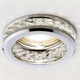 Светильник хрусталь mr16 Ambrella light K105 CL/CH