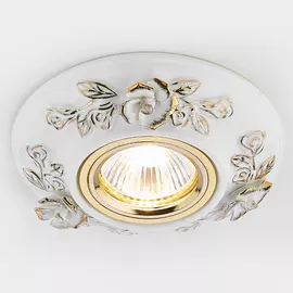 Светильник керамика Ambrella light D5503 W/GD