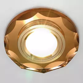 Светильник корич mr16 d90 mm Ambrella light 800 BR