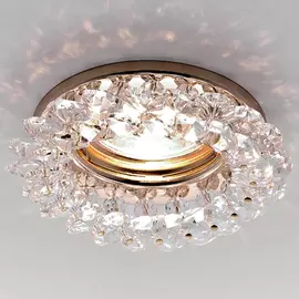 Светильник mr16 Ambrella light K206 CL/G