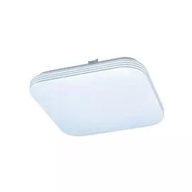 Светильник накладной светодиодный с диммером Citilux Симпла белый хром CL714K18N