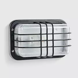 Светильник настенный Amber Lamp 6078B садовый, черный