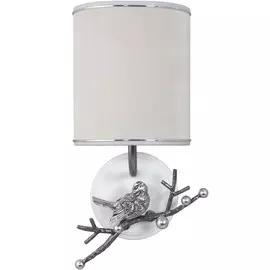 Светильник настенный Bogacho (СБН-8) "Терра" (правый), Айс(БЛ), цв. к. Античное серебро(АСр)