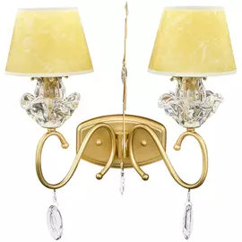 Светильник настенный Wisdandun w60620/2 шампань золотой