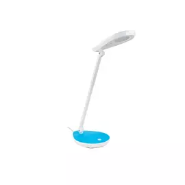 Светильник настольная Старт голубой с кнопкой вкл