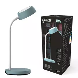 Светильник настольный Gauss GT6023 бирюзовый диммируемый