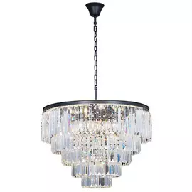 Светильник подвесной Divinare черно-золотой