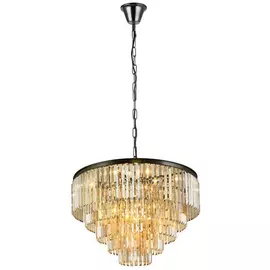 Светильник подвесной Divinare черный хром