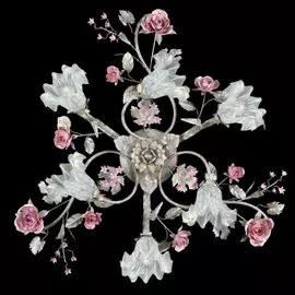 Светильник потолочный Avanti Luce AV-1601/8 GR GD PN, 8xE14 40W