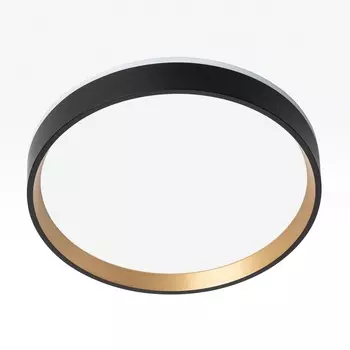 Светильник потолочный Citilux Etalon CL750241 чёрный с золотом