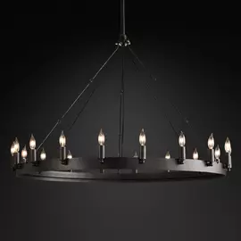 Светильник потолочный Simig Lighting PL125 с элементами ковки