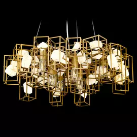 Светильник потолочный Wisdandun rp168252m бронза камень