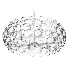 Светильник потолочный Wisdandun rp168257la никель стекло