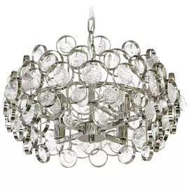 Светильник потолочный Wisdandun rp168257ma никель стекло