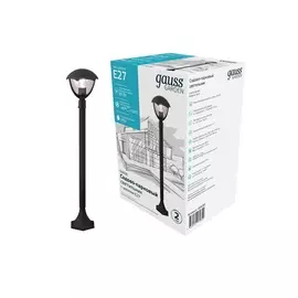 Светильник садово-парковый Gauss Aura столб 200х200х1000mm