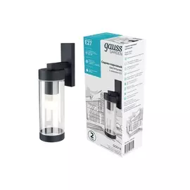 Светильник садово-парковый Gauss Clio на стену вниз 7.6х29.8х13.3cm