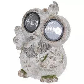 Светильник садовый Koopman garden сова 27x24x35 см