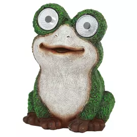 Светильник садовый на солнечной батарее Эра sl-rsn15-frog-s