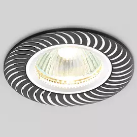 Светильник сатин/черный Ambrella light A720 BK/AL