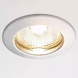 Светильник сатин серебро mr16 Ambrella light 863A SS