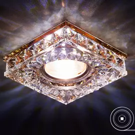 Светильник светодиодн хрусталь Ambrella light S251 BR