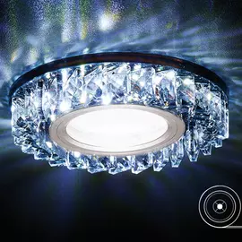 Светильник светодиодн хрусталь Ambrella light S255 BK