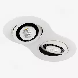 Светильник светодиодный Ambrella light S505/2 W белый 5+5W